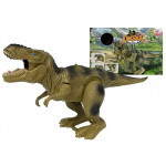 Dinosaurus na batérie Tyrannosaurus Rex zelený